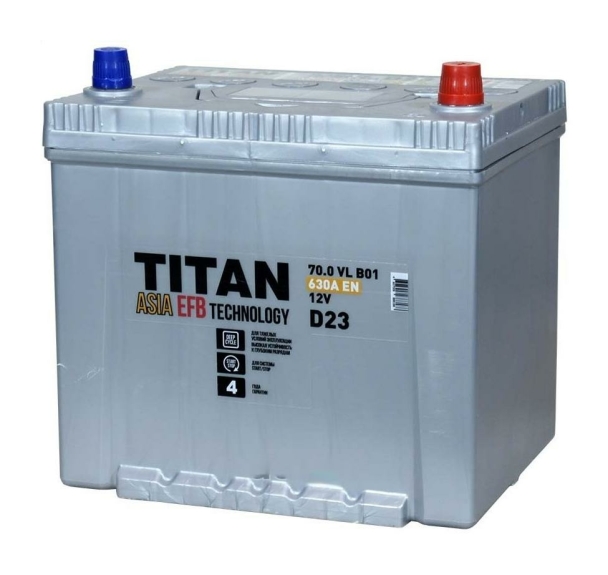 Titan Asia EFB 6СТ-70.0 VL